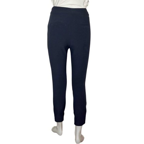 EXPRESS Blue Pantsuit Dark Navy Pants Double Breasted Blazer Jacket Size Small - Picture 7 of 12